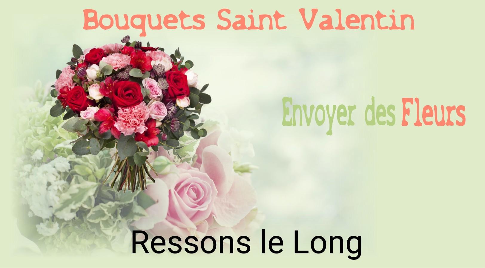 Roses de Saint-Valentin livrées à Ressons-le-Long
